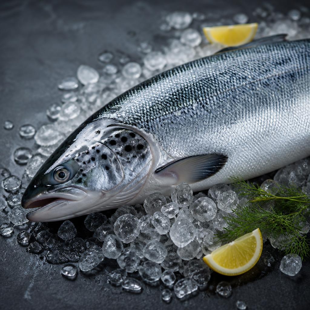 Schotse zalmfilet klaar voor bereiding